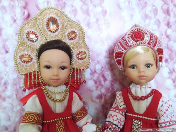 Кукла в сарафане и кокошнике