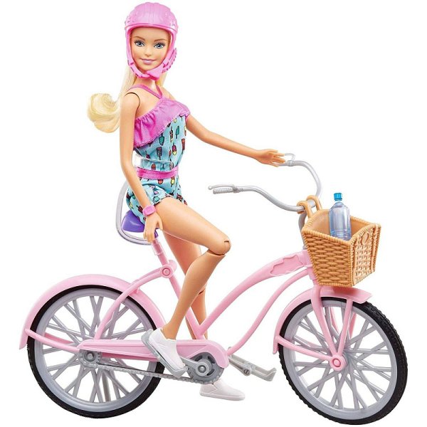 Набор Barbie на ГЛАМУРНОМ велосипеде, djr54