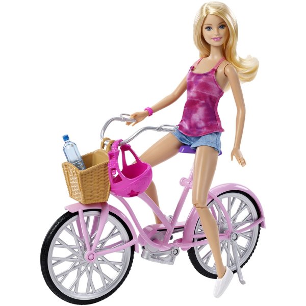 Набор Barbie на ГЛАМУРНОМ велосипеде, djr54