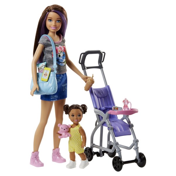 Набор Barbie няня Скиппер, fjb00
