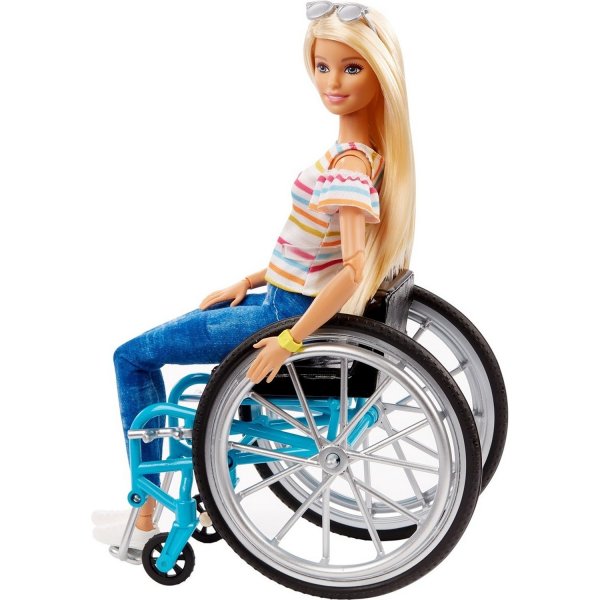 Кукла Barbie Fashionistas в инвалидной коляске, ggl22