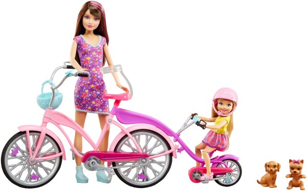 Набор Barbie на ГЛАМУРНОМ велосипеде, djr54