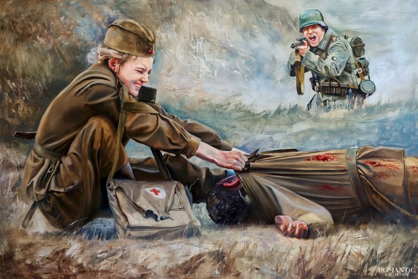 Андрей Яковлев подвиг медсестер картина
