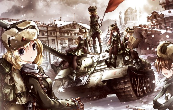 Girls und Panzer СССР