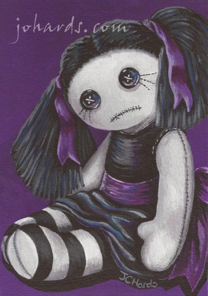 Кукла вуду нарисовать
