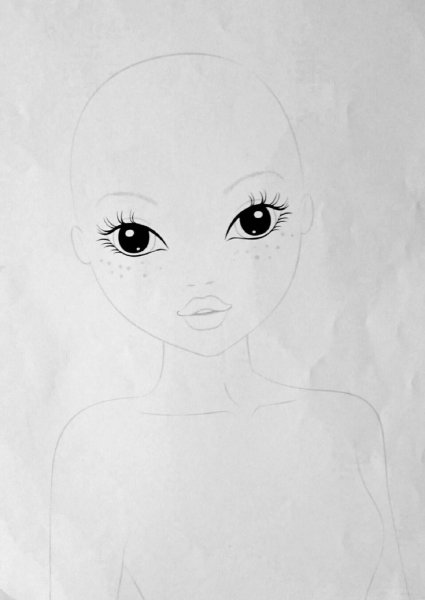 Рисунки топ модель