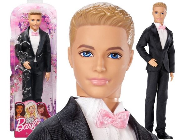 Кукла Barbie жених Кен, 29 см, dvp39