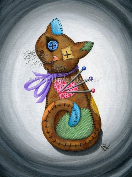 Примитивные рисунки кошек