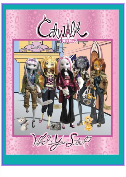 Catwalk Kitties куклы подиум