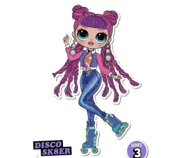 ЛОЛ омг Roller chick