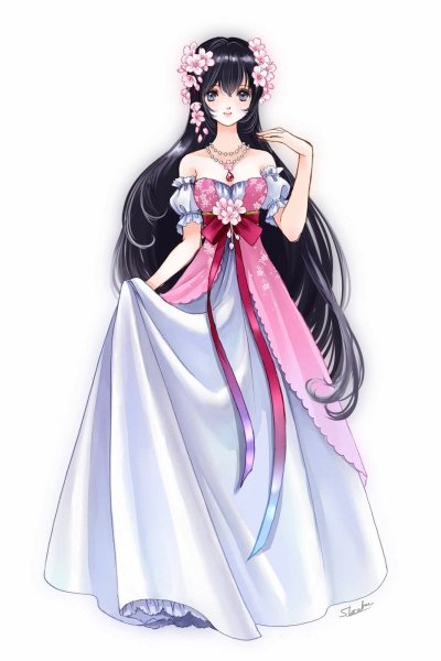 Аниме Victorian Dress
