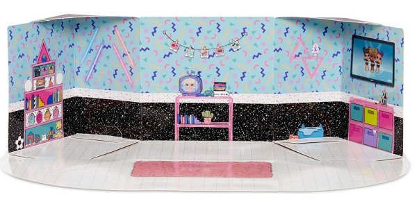 Игровой набор mga Entertainment lol Surprise Furniture Neon q.t. Bedroom, 561743