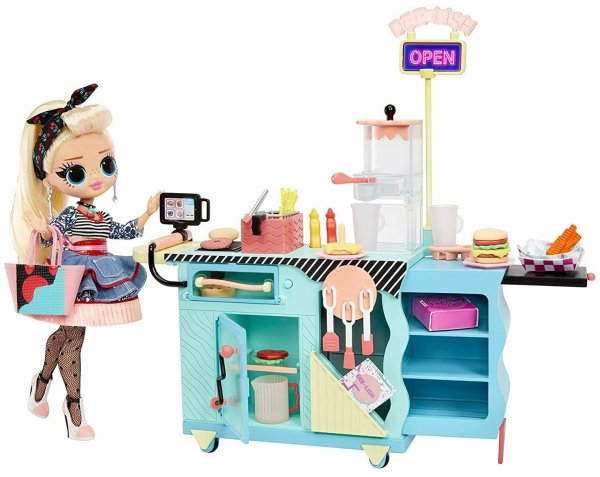 Игровой набор lol OMG to-go Diner с куклой Miss Sundae