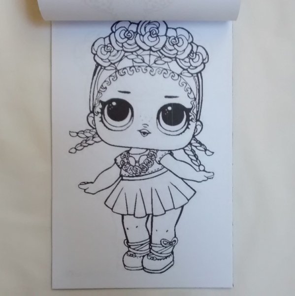 Эскиз для рисования ЛОЛ