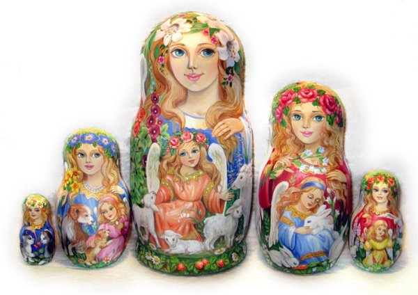 Матрешка кукла Макоши