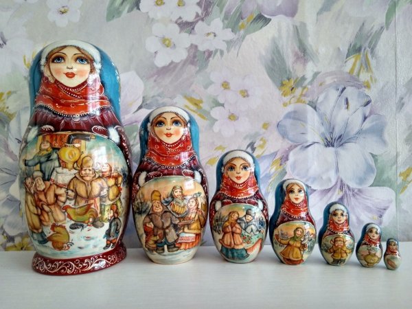 Матрешка Звездочкин Малютин