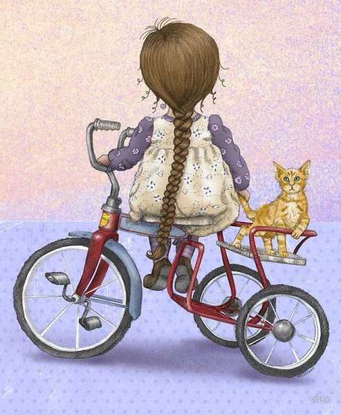 Арты кукла на велосипеде (47 фото)