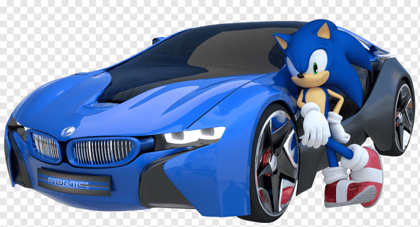 Автомобиль Sonic the Hedgehog