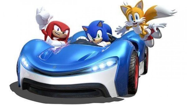 Sonic car Team Sonic Racing