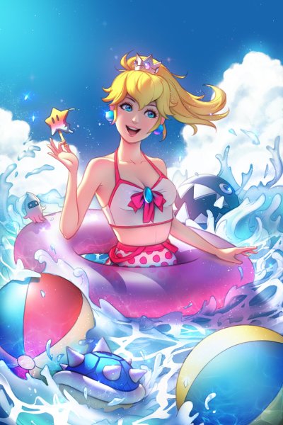 Princess Peach Art