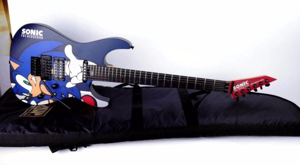 ESP Sonic Hedgehog Guitar