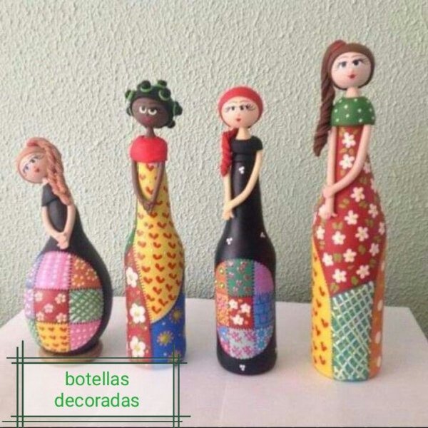 Кукла из бутылки
