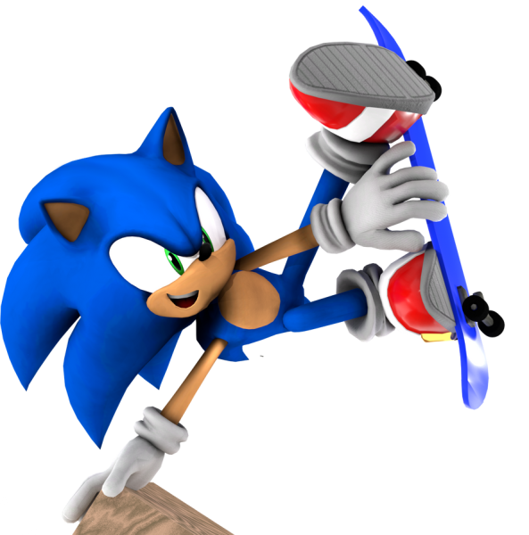 Sonic Skateboard