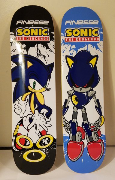 Sonic на скейтборде