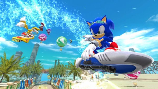 Sonic Riders игра