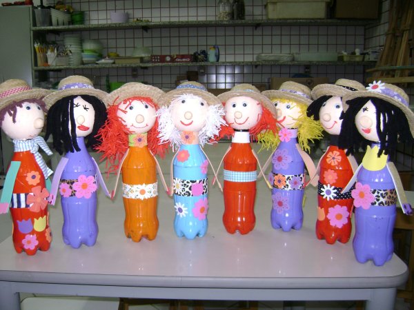 Кукла из пластиковой бутылки