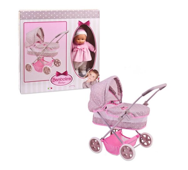 Коляска для куклы Bambolina Boutique