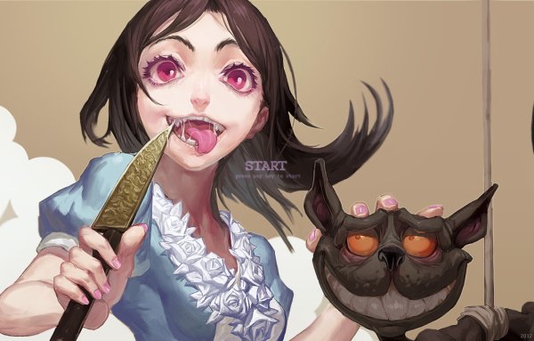 Alice Madness Returns кот