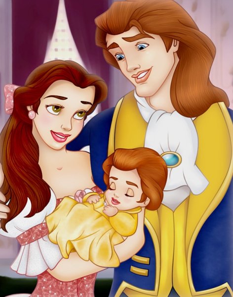 Арты принцесса с ребенком (49 фото)