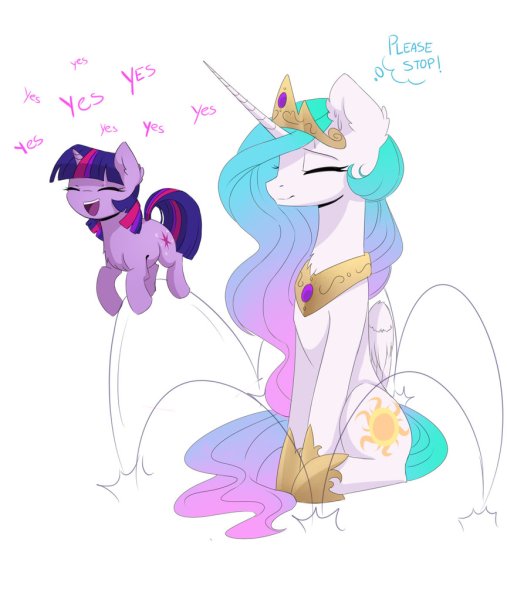 Princess Celestia Twilight МАГНАЛУНА