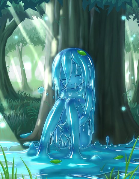 Аниме Slime girl