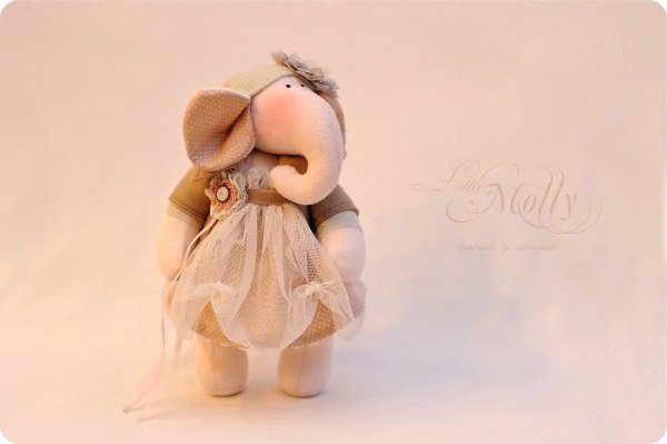 Мягкая игрушка Molli Слоник