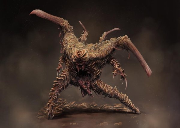 Dead Space Некроморфы концепт арт