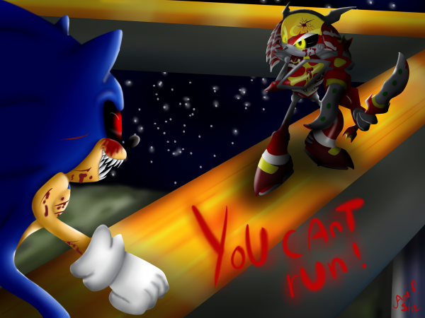 Sonic ехе против Соника