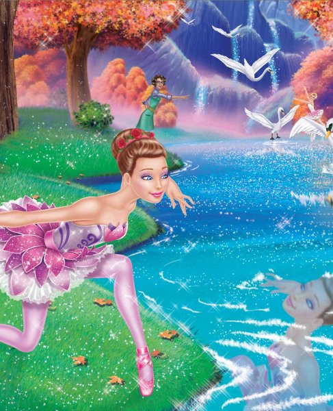 Barbie: балерина в розовых пуантах мультфильм 2013