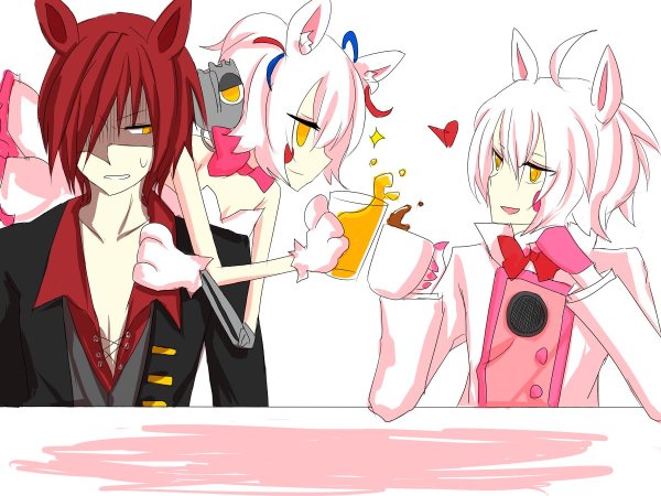Foxy x Mangle anime