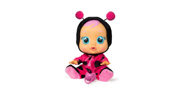 Пупс IMC Toys Cry Babies Плачущий младенец леди баг, 31 см, 96295