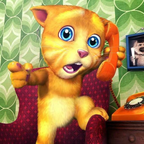 Говорящий кот Рыжик Джинджер 2