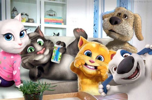 Игрушки том Анжела Бен Джинджер и Хэнк