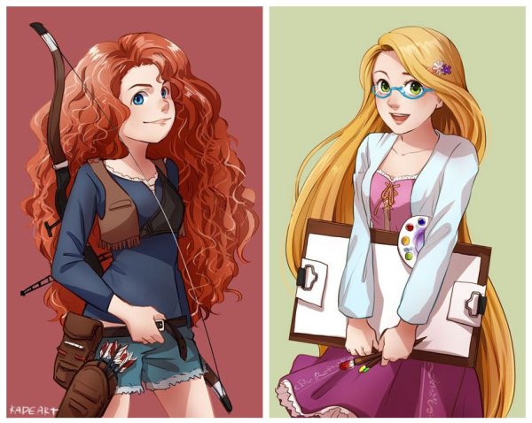 Современные принцессы Disney Моана
