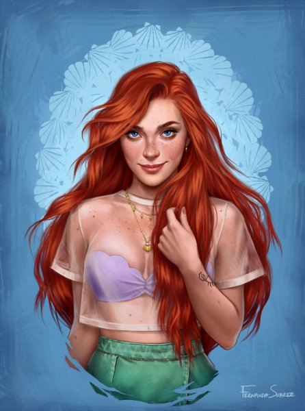 Принцессы Диснея Fernanda Suarez
