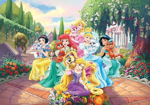 Фотообои "Disney Princess Park"