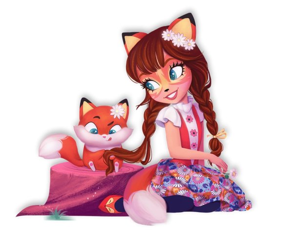 Энчантималс Фелисити Лис арт