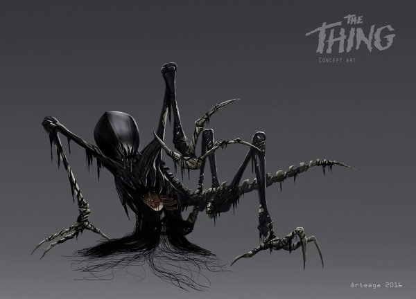 The thing концепты монстров