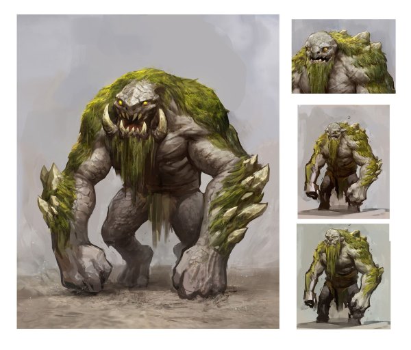 ARTSTATION монстры концепт арт