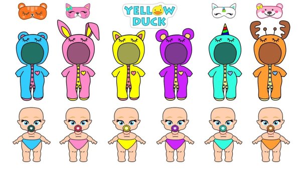 Бумажные куклы с канала Dolls